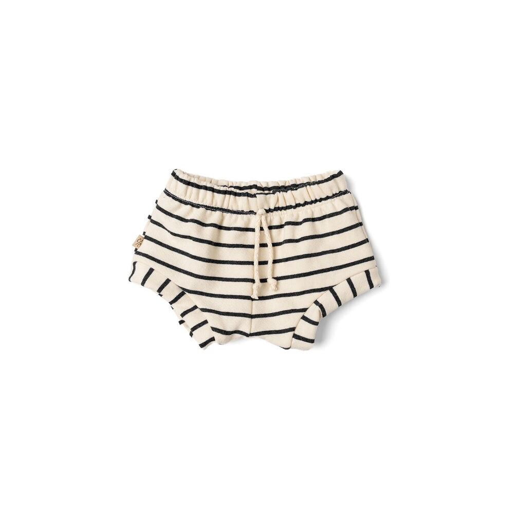 Childhoods Clothing Shorties Original Stripe White & Black Size 6-12 Months
